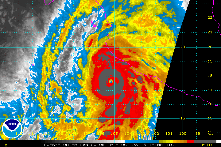 MEXICO MONSTER MAKES LANDFALL