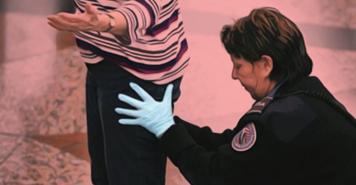 TSA pat down