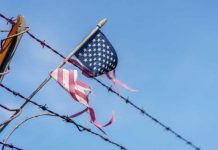 Ending Gun Violence Isn’t An Aim Of Antigun Leftists; Its Only a Mere Talking Point american flag torn