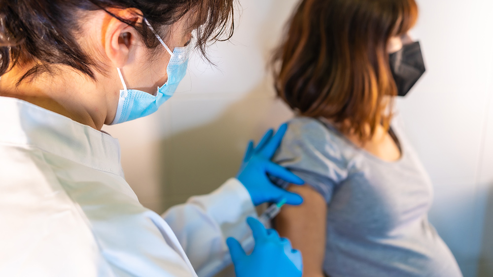 Pregnant-Woman-Vaccine-Arm vaccine experiments